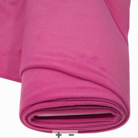 Forro polar de color  rosa cálido