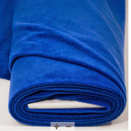 Forro polar ,de color  azul