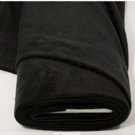 Forro polar ,de color negro
