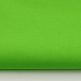 Tela de algodón verde