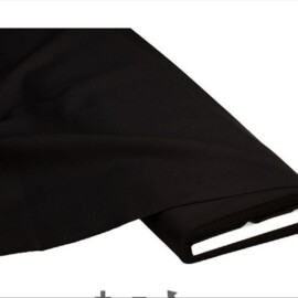 Tela de algodón negro