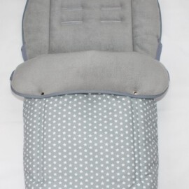 Saco para silla de paseo "Joolz" ,estrellas gris