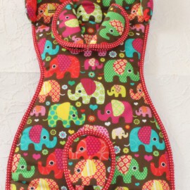 Conjunto a juego para silla de coche