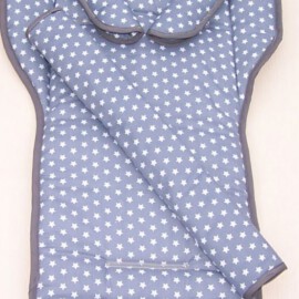Conjunto a juego para  "Emmaljunga" , Estrellas gris