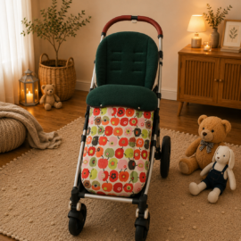 Saco para silla de paseo"Joie", manzanas