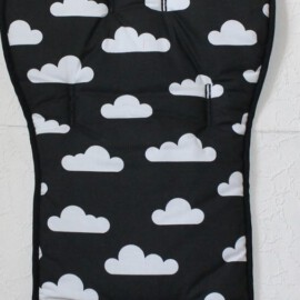 Colchoneta para "Joolz ",Nubes color negro