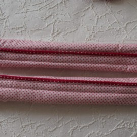2 x Fundas para manillares,color rosa