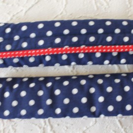 2 x Fundas para manillares, color azul