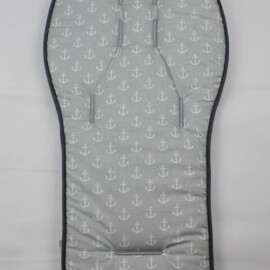 Colchoneta para "Joolz" , anclas color gris