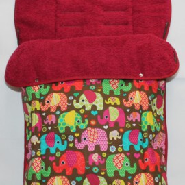 Saco para silla de paseo"Joie", elefantes