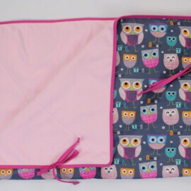 Manta para silla de paseo, dibujos de búhos