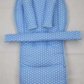 Conjunto a juego para "Joolz ",cuadros Vichy de color azul