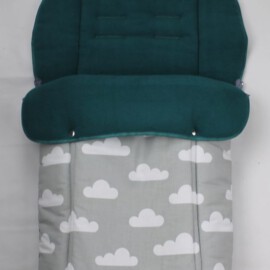 Saco para silla de paseo"Joie", nubes gris