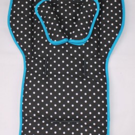 Conjunto a juego para "Mountain" ,Lunares color negro