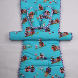 Conjunto a juego para  "Baby Jogger", gris -rosa (Copy)