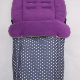 Saco para silla de paseo"Joie" , Estrellas  gris
