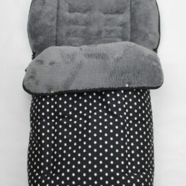 Saco para silla de paseo"Joie" negro /gris