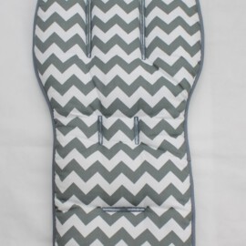Colchoneta para "Joolz" ,Nubes gris / ZigZag