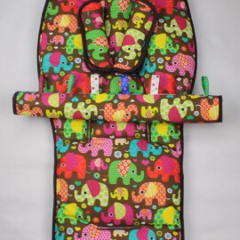 Conjunto a juego para  "Joolz ",dibujos de elefantes