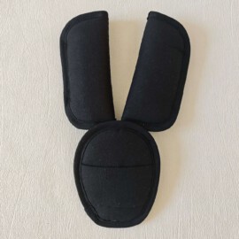 Cubre cinturones para silla de coche, grupo 0+,color negro