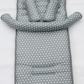 Conjunto a juego para  "Baby Jogger",strellas gris/amarillo