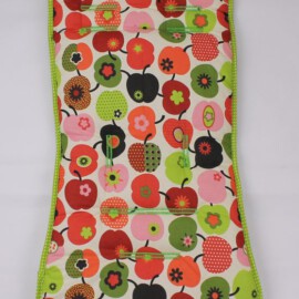 Colchoneta para  "Baby Jogger", dibujos de  Manzanas