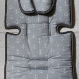 Conjunto a juego para "Maclaren",Anclas gris