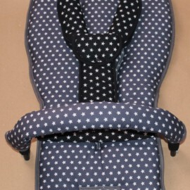 Conjunto a juego para  "Bugaboo", Estrellas de color azul marino/gris