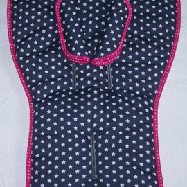Conjunto a juego para  "Bugaboo" , dibujos de estrellas