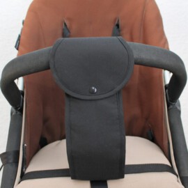 Correa de entrepierna para carrito de bebé de color negro