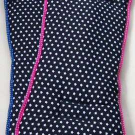 2 Colchonetas para  "TFK Twinner Twist Duo" ,Estrellas de color negro