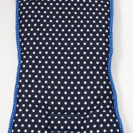 colchoneta para  "TFK" , Estrellas de color negro/azul