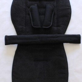 Conjunto a juego para  "Joie", anclas de color azul marino / felpa