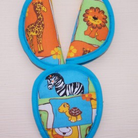 Cubre cinturones con almohadilla ,dibujos de animales