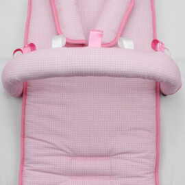 Conjunto a juego para  Hartan /Teutonia,cuadros Vichy de color rosa