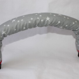 Protector para barra de seguridad ,estrellas gris