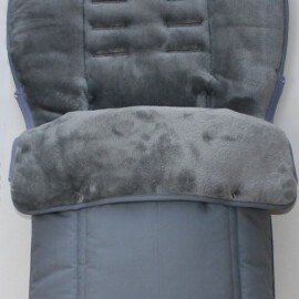 Saco para silla de paseo " Hartan/Teutonia  ", color gris  liso