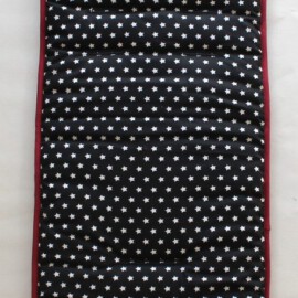 Colchoneta para   "Hesba Condor Coupé ",    color negro  con estrellas