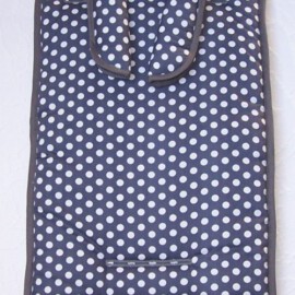 Conjunto a juego para  Hartan /Teutonia, lunares sobre fondo gris