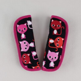 Cubre cinturones ,dibujos de gatos