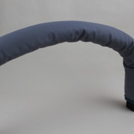 Protector para barra de seguridad ,Tela de color gris 