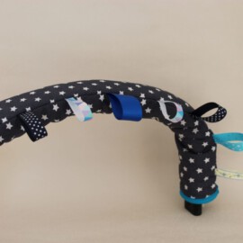 Protector para barra de seguridad ,estrellas sobre fondo negro