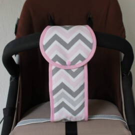 Correa de entrepierna para carrito de bebé, zigzag