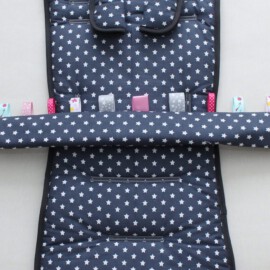 Conjunto a juego para  "Baby Jogger",strellas gris oscuro