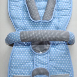 Conjunto a juego para  "Joie"  ,estampada con estrellas azul/gris