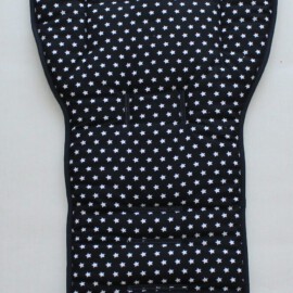 Colchoneta para "Emmaljunga , estrellas color  negro