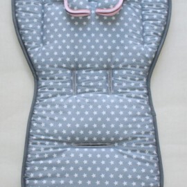 Conjunto a juego para "Valco Baby " , estrellas gris