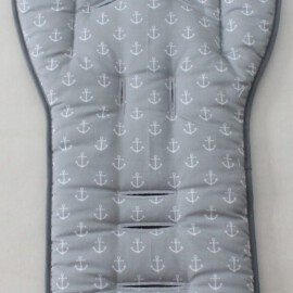Colchoneta para "Emmaljunga ,anclas de color gris