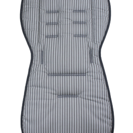 Colchoneta para "Joie" ,   rayas de color gris/blanco