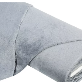 Forro polar ,de color gris claro